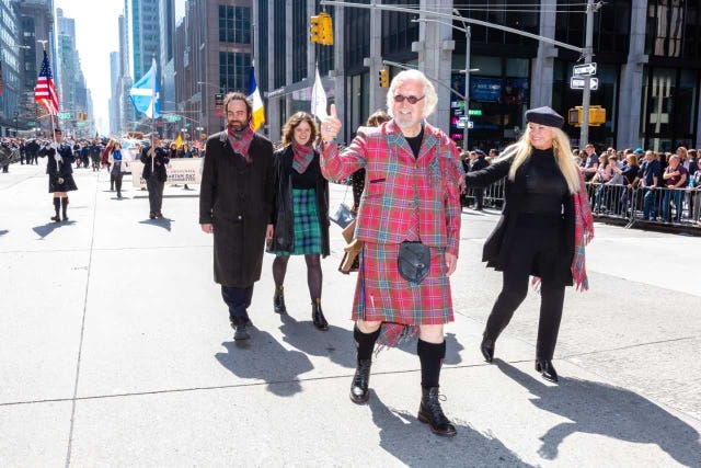 New York city Tartan Parade