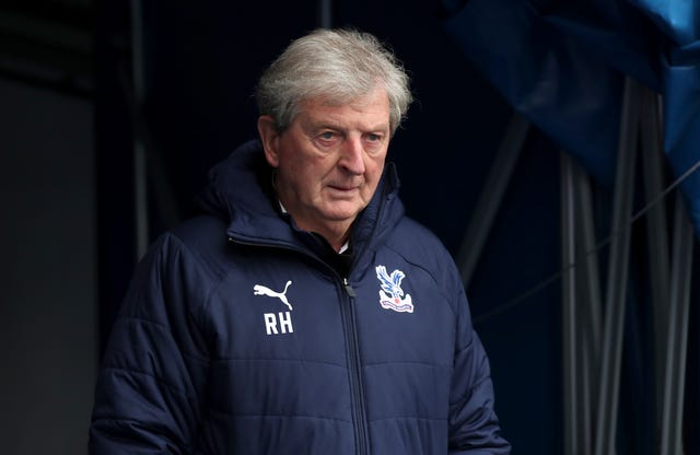 Crystal Palace manager Roy Hodgson was left frustrated