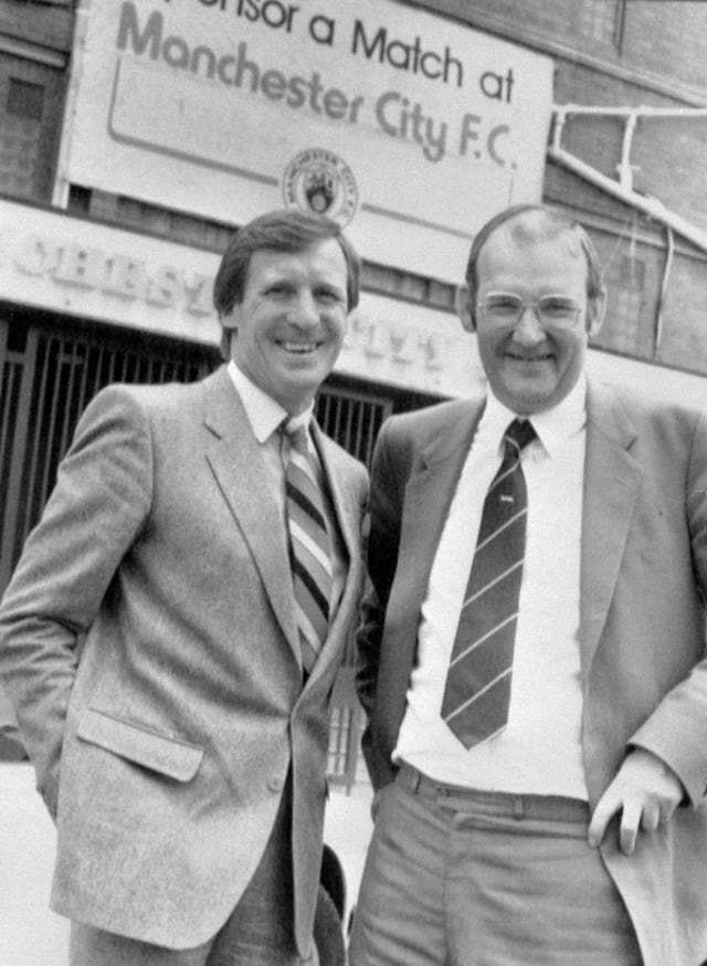 Billy McNeill's (left) 