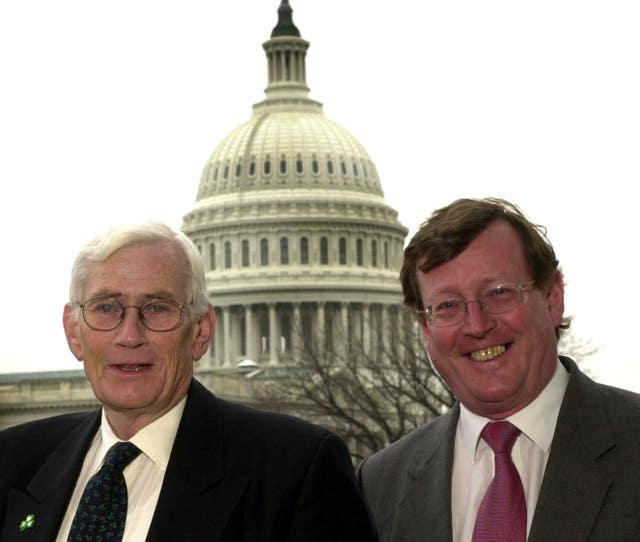 Seamus Mallon and David Trimble