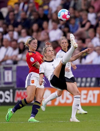 Germany's Kathrin-Julia Hendrich clears