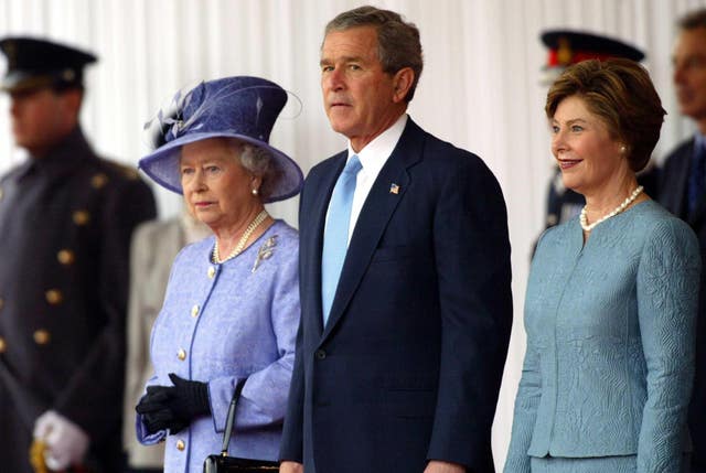 George Bush's state visit