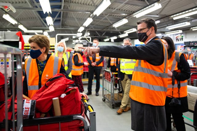 Royal Mail boss Simon Thompson