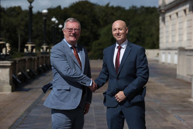 Jon Burrows signed in at Stormont