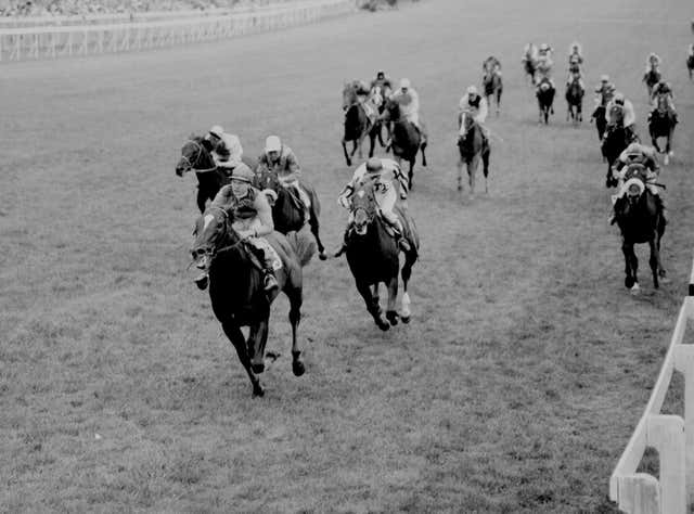 Lester Piggott made no mistake at Epsom on hot favourite Crepello