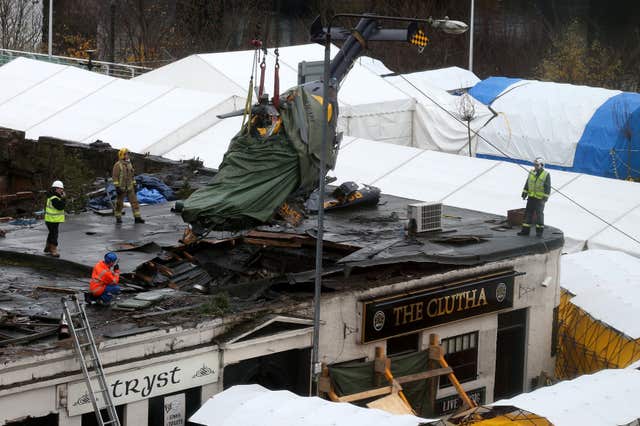 Glasgow helicopter crash