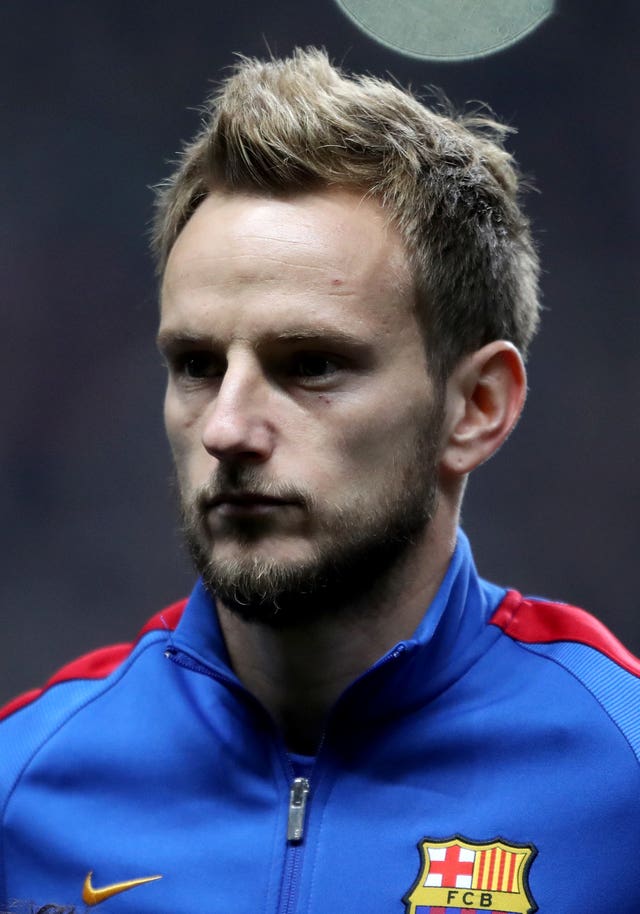 Ivan Rakitic was a half-time addition for Barca.