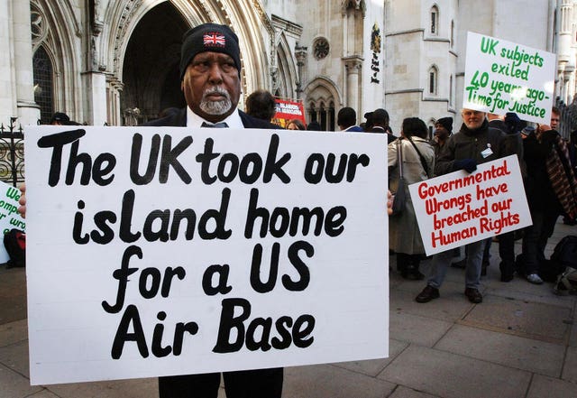 Chagos islanders at High Court