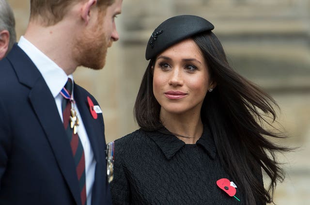 Meghan Markle is to apply to become a British citizen (Eddie Mulholland/Daily Telegraph/PA)