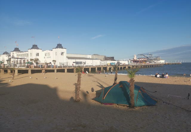 Clacton Pier in Essex