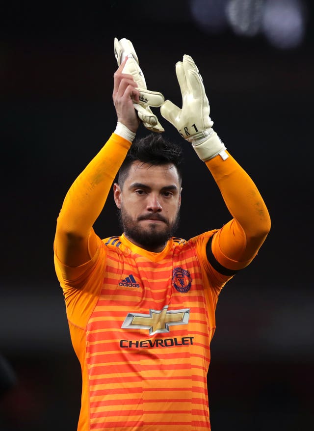 Sergio Romero impressed in a rare outing for Manchester United