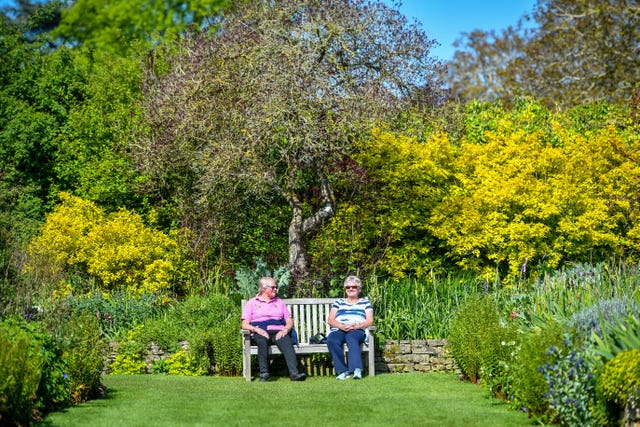 Relaxing at Sudeley Castle
