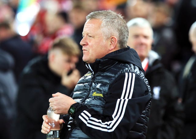 Chris Wilder was disappointed with Sheffield United's performance against Liverpool