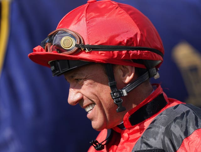 Frankie Dettori at York last week