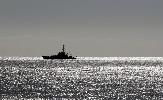 A Border Force cutter on patrol,