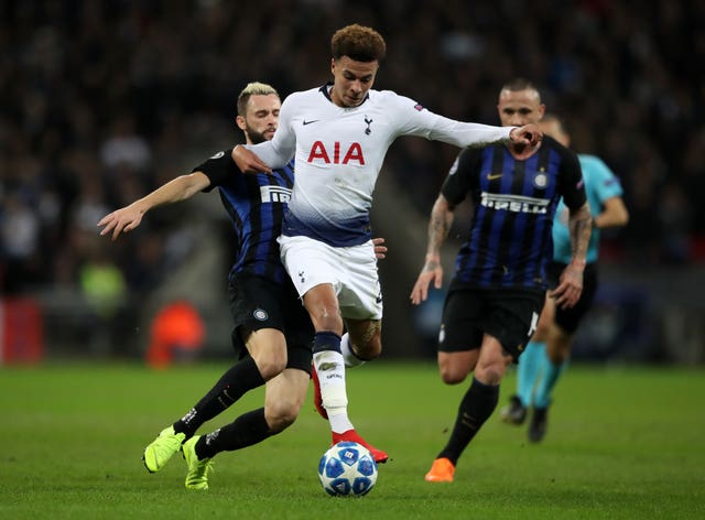 Tottenham Hotspur v Inter Milan – UEFA Champions League – Group B – Wembley Stadium