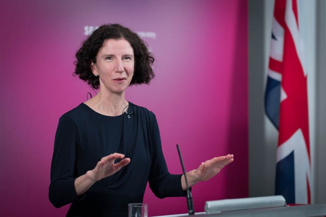 Shadow chancellor Anneliese Dodds