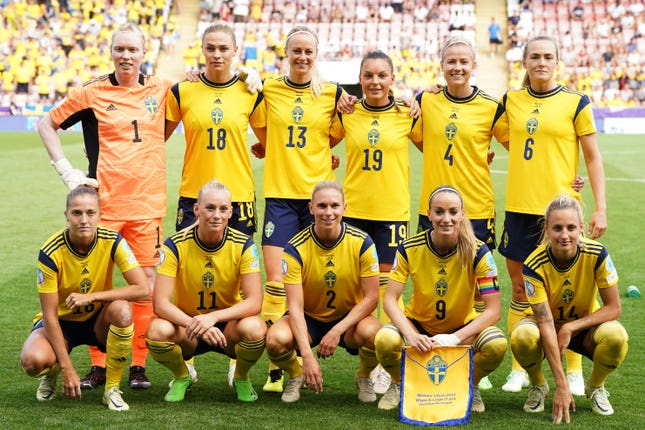 The Sweden team