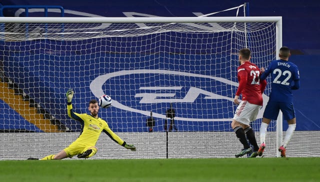 David De Gea last featured for Manchester United in last Sunday's 0-0 draw at Chelsea