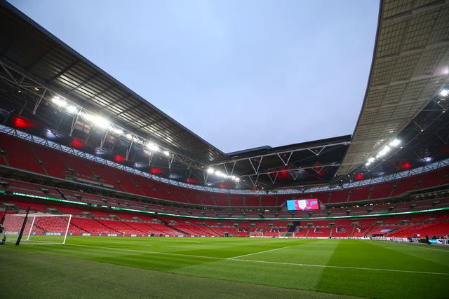Wembley was due to be in use this summer for Euro 2020