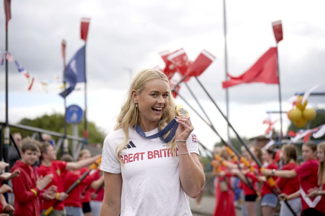 Hannah Scott homecoming – Paris 2024 Olympic Games