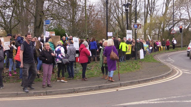 Full Sutton protest