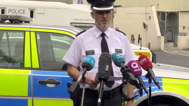 Chief Superintendent Peter Farrar