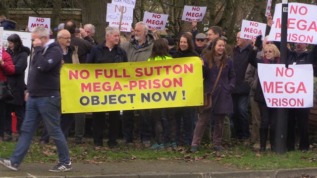 Full Sutton protest