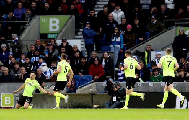 John Egan’s celebrations were cut short by VAR 