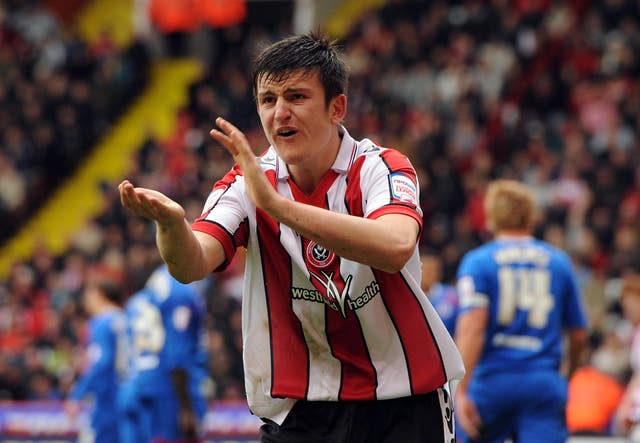 England and Manchester United defender Harry Maguire began his professional career in the Championship at Sheffield United.
