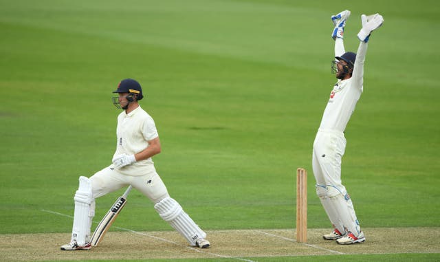 Ben Foakes (right) is keeping standards high among English keepers.