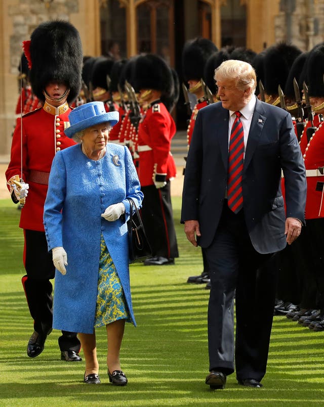 Donald Trump and the Queen