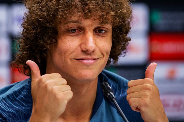 David Luiz is in talks with Arsenal
