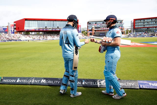 James Vince (left) will once again partner Jonny Bairstow (right) at the top of the order