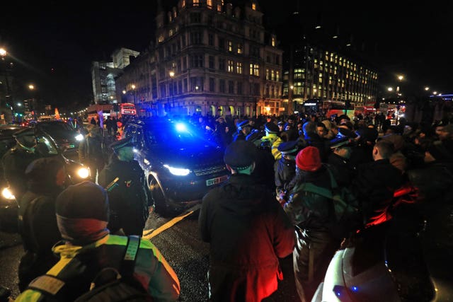 Protests against government deportation plans