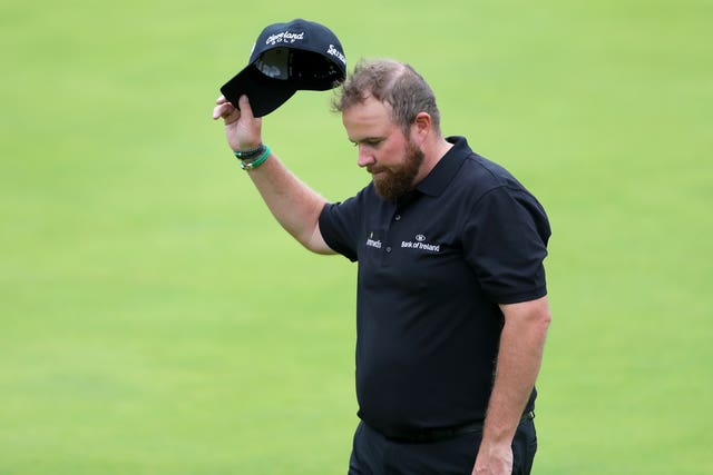 Shane Lowry is the joint leader at the halfway stage at Royal Portrush