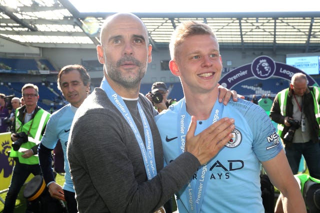 Oleksandr Zinchenko has established himself as Pep Guardiola's first-choice left-back