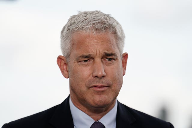 Health Secretary Steve Barclay