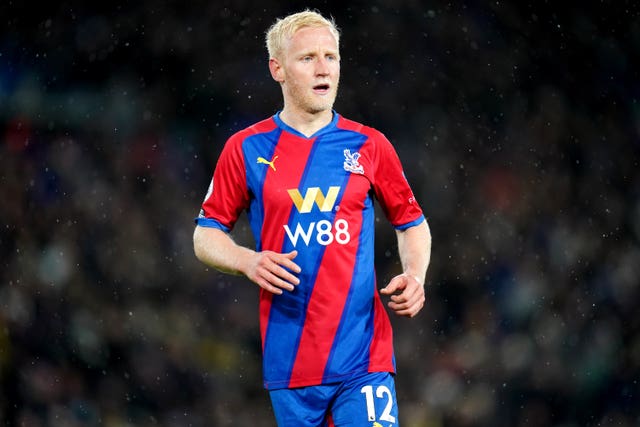 Midfielder Will Hughes could get his first start for Palace this season