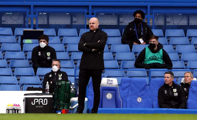 Sean Dyche was not downhearted after defeat 