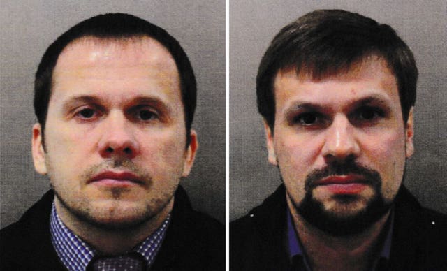 Men accused of the Novichok attack