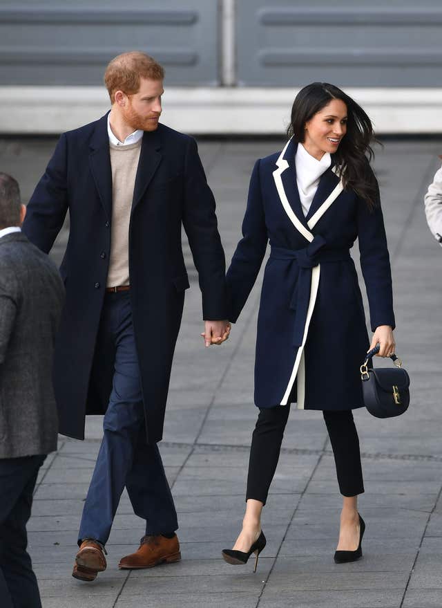 The prince and his fiancee met during a blind date (Joe Giddens/PA)
