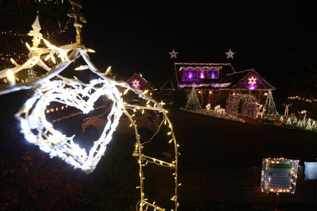 Christmas lights