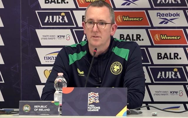 FAI chief executive David Courell during a press conference