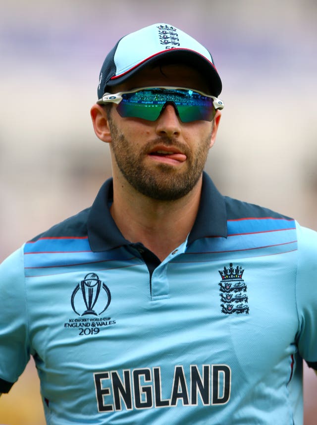 Mark Wood required treatment in the World Cup final