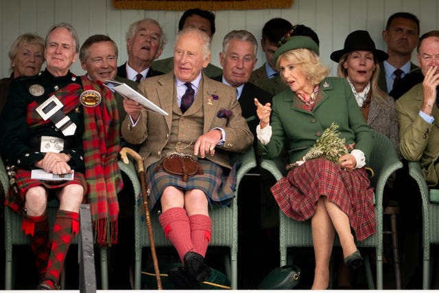The Braemar Gathering highland games