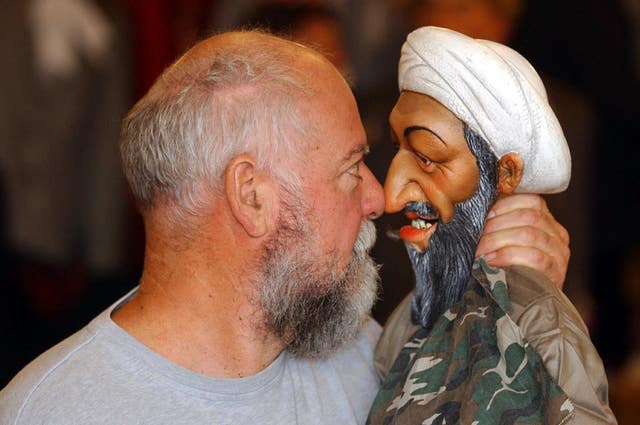 Spitting Image model of Osama Bin Laden
