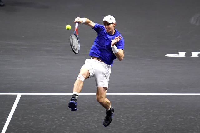 Andy Murray met Ruben Loftus-Cheek during last month's Laver Cup
