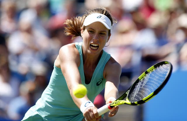 Konta broke into the world's top 30 after the 2016 Australian Open