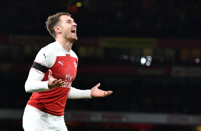 Aaron Ramsey was on target despite a negative reaction to his introduction